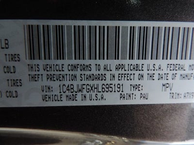 2017 Jeep Wrangler Unlimited Rubicon 4x4