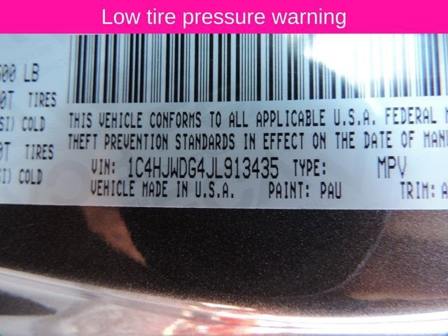 2018 Jeep Wrangler JK Unlimited Golden Eagle 4x4