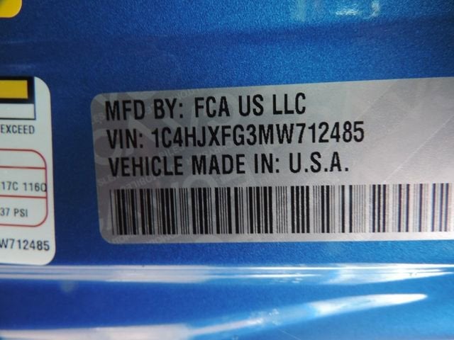 2021 Jeep Wrangler Unlimited Rubicon 4X4