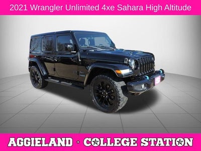2021 Jeep Wrangler 4xe Unlimited High Altitude 4x4