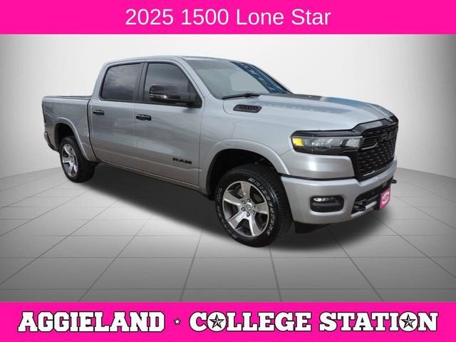 2025 RAM 1500 Lone Star Crew Cab 4x4 5'7" Box