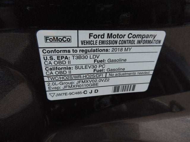 2018 Ford Focus SEL