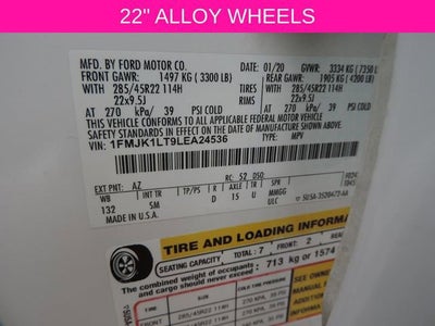 2020 Ford Expedition Platinum MAX