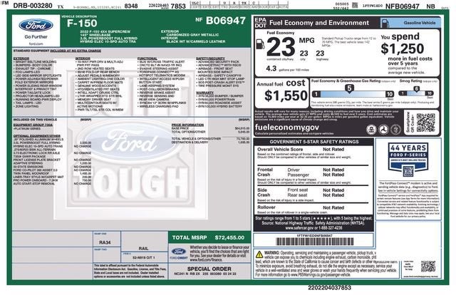 2022 Ford F-150 Platinum