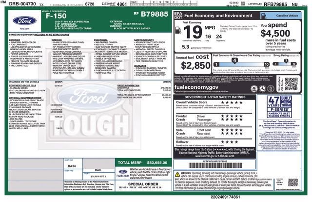 2024 Ford F-150 Platinum