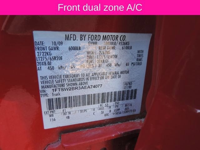 2010 Ford Super Duty F-250 SRW XL