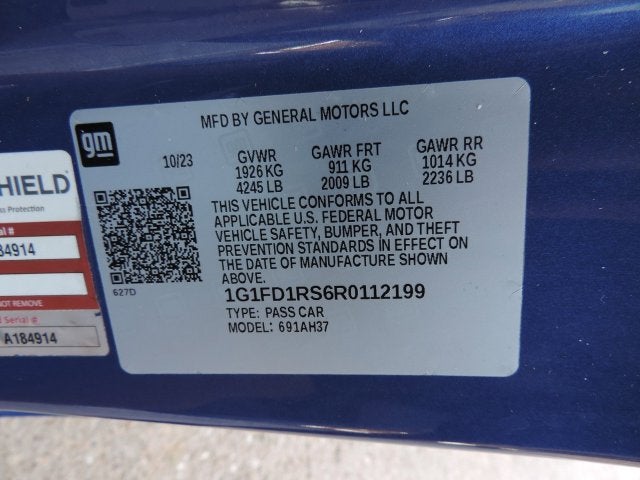 2024 Chevrolet Camaro 2LT