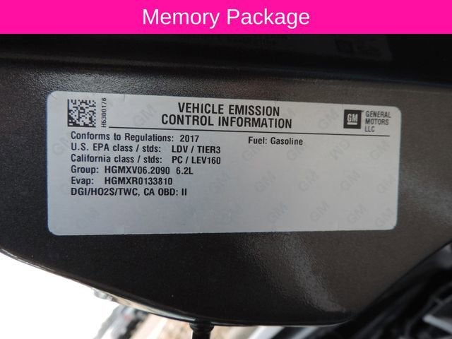 2017 Chevrolet Corvette Grand Sport Grand Sport 3LT