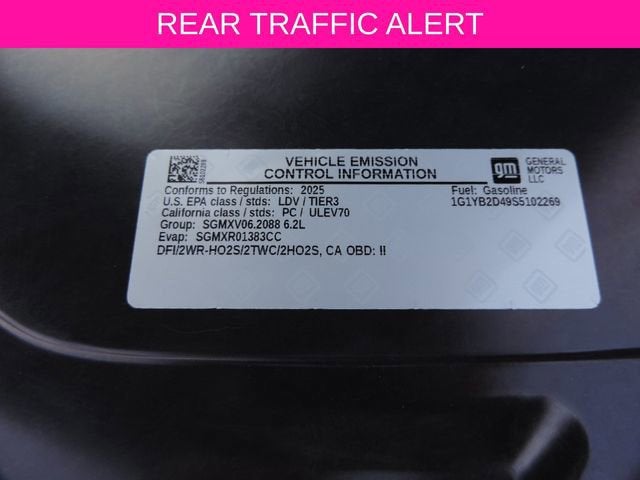 2025 Chevrolet Corvette Stingray 2LT