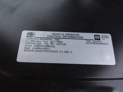 2025 Chevrolet Corvette Z06 3LZ