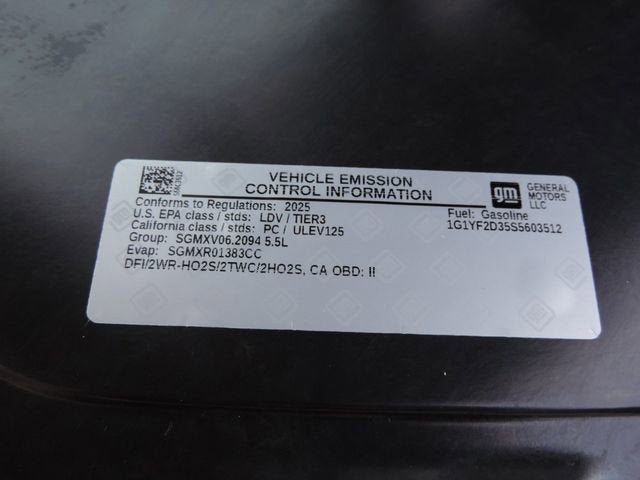 2025 Chevrolet Corvette Z06 3LZ