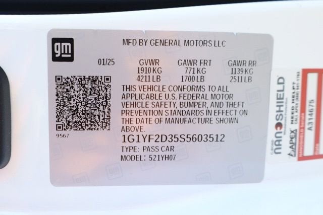 2025 Chevrolet Corvette Z06 3LZ