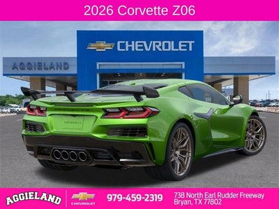 2026 Chevrolet Corvette Z06 3LZ