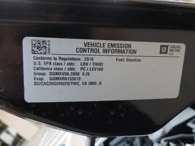 2016 Chevrolet Corvette Z06 Z06 2LZ