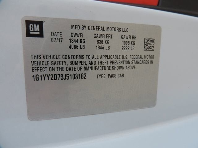 2018 Chevrolet Corvette Grand Sport Grand Sport 2LT