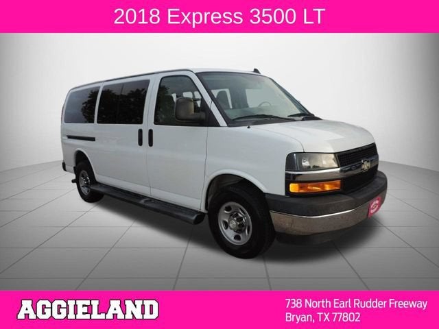2018 Chevrolet Express Passenger 3500 LT