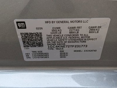 2026 Chevrolet Silverado 2500 HD LT