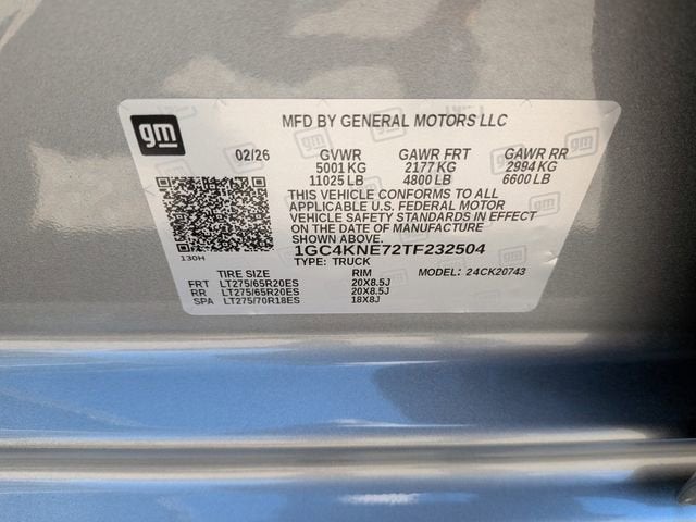 2026 Chevrolet Silverado 2500 HD LT