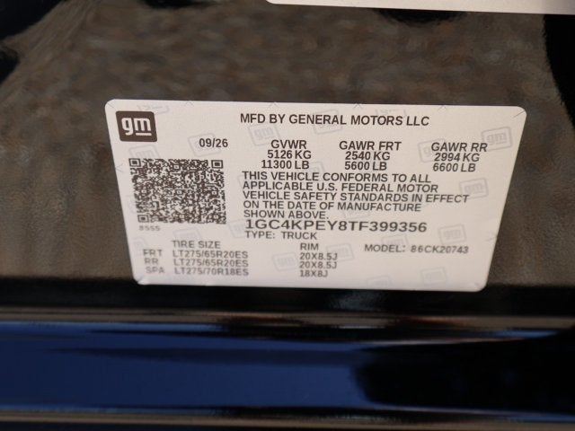 2026 Chevrolet Silverado 2500 HD LTZ