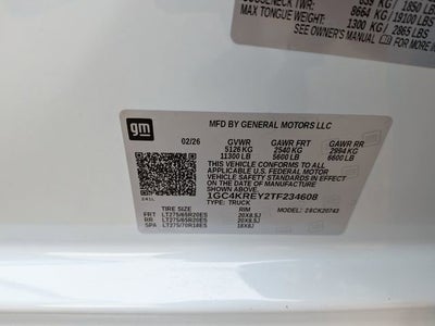 2026 Chevrolet Silverado 2500 HD High Country