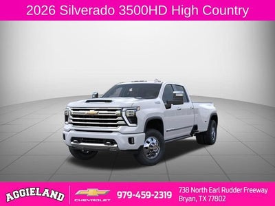 2026 Chevrolet Silverado 3500 HD High Country DRW