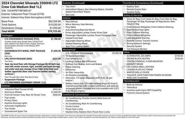 2024 Chevrolet Silverado 2500 HD LTZ