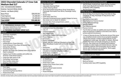2022 Chevrolet Colorado LT