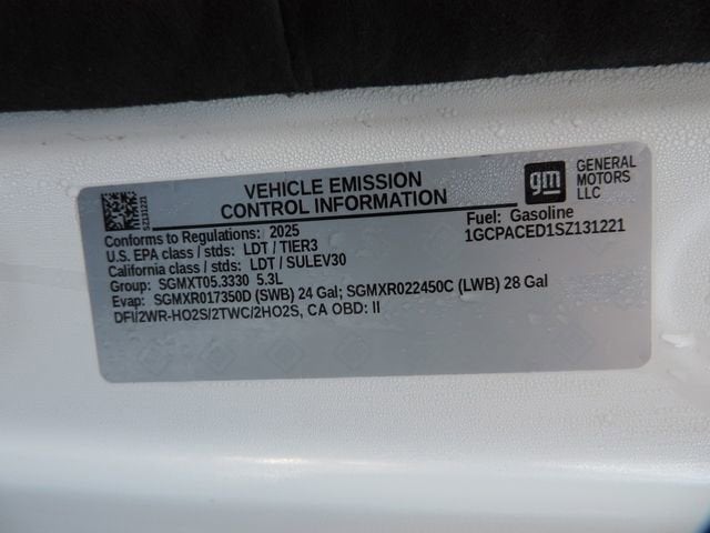 2025 Chevrolet Silverado 1500 LT