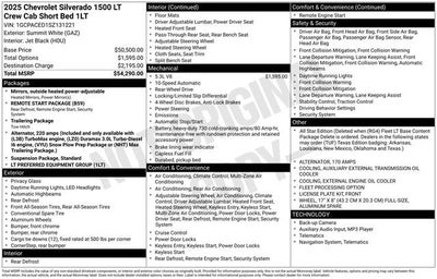 2025 Chevrolet Silverado 1500 LT