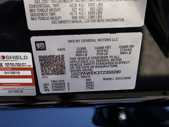 2026 Chevrolet Silverado 1500 RST