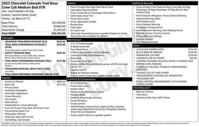 2023 Chevrolet Colorado Trail Boss