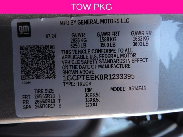 2024 Chevrolet Colorado Trail Boss