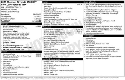 2023 Chevrolet Silverado 1500 RST