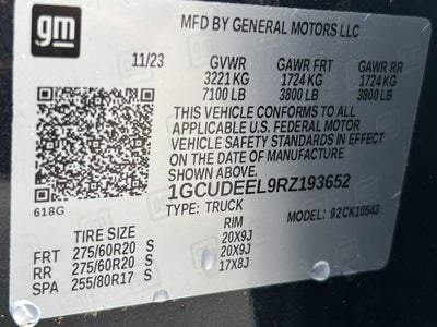 2024 Chevrolet Silverado 1500 RST