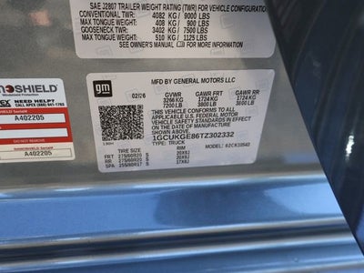 2026 Chevrolet Silverado 1500 LTZ