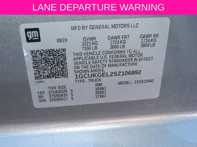 2025 Chevrolet Silverado 1500 LTZ