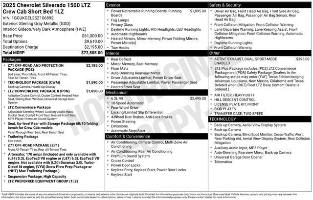 2025 Chevrolet Silverado 1500 LTZ