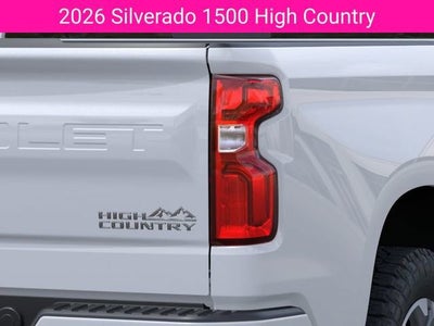 2026 Chevrolet Silverado 1500 High Country