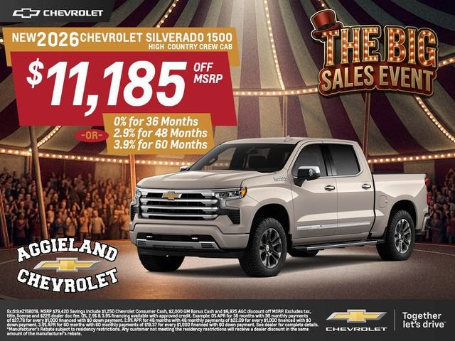 2026 Chevrolet Silverado 1500 High Country