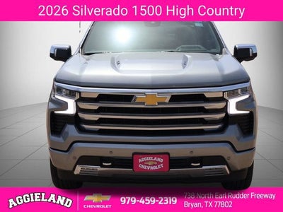 2026 Chevrolet Silverado 1500 High Country