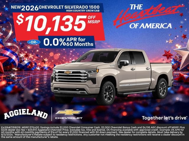 2026 Chevrolet Silverado 1500 High Country