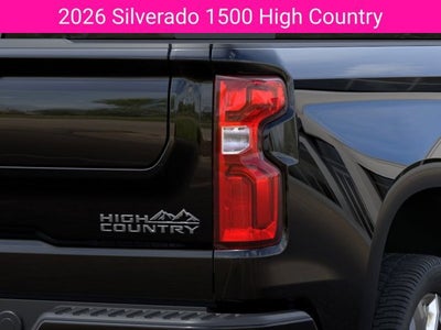 2026 Chevrolet Silverado 1500 High Country