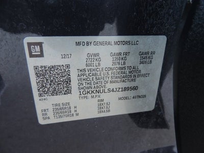 2018 GMC Acadia SLT