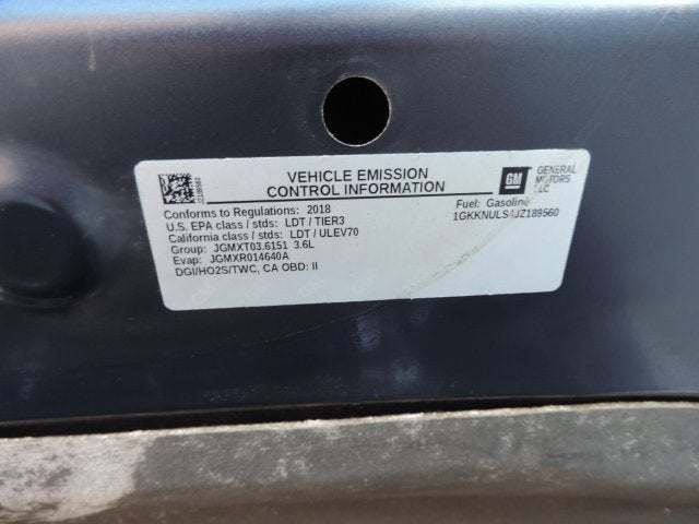 2018 GMC Acadia SLT