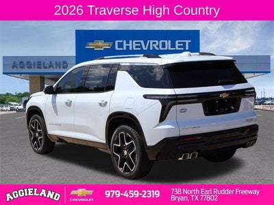 2026 Chevrolet Traverse High Country
