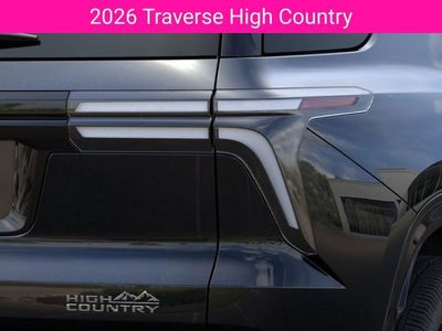 2026 Chevrolet Traverse High Country
