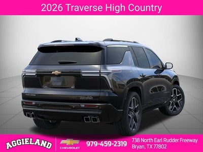 2026 Chevrolet Traverse High Country
