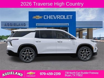 2026 Chevrolet Traverse High Country