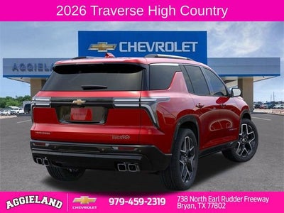 2026 Chevrolet Traverse High Country