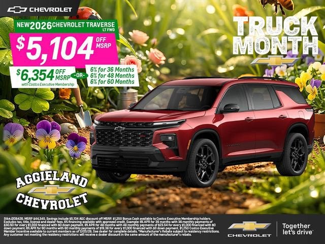 2026 Chevrolet Traverse RS